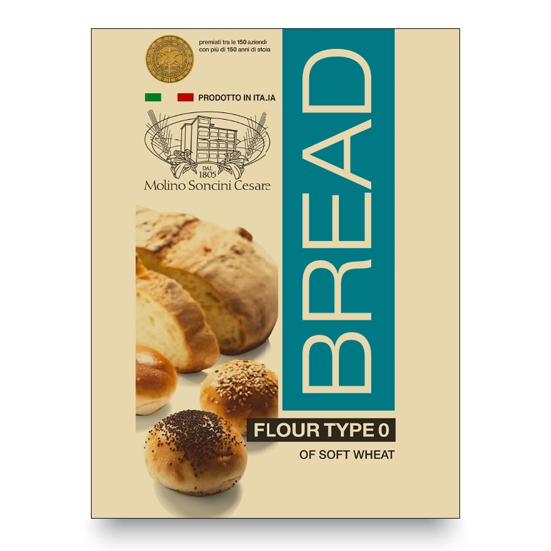 type-1 flour fine/large for direct dough (4-6 hours)
