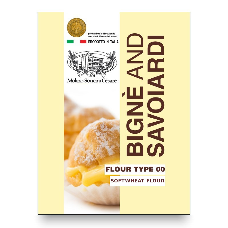 flour for Bignè and Savoiardi