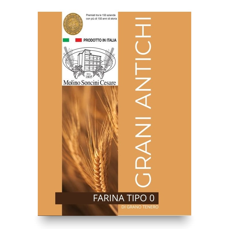 type 0 Grani Antichi bread flour